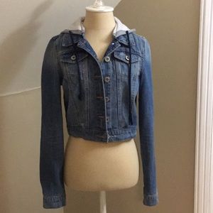 Hooded Jean Jacket